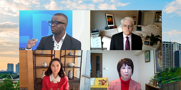 CCTV4国外视频连线